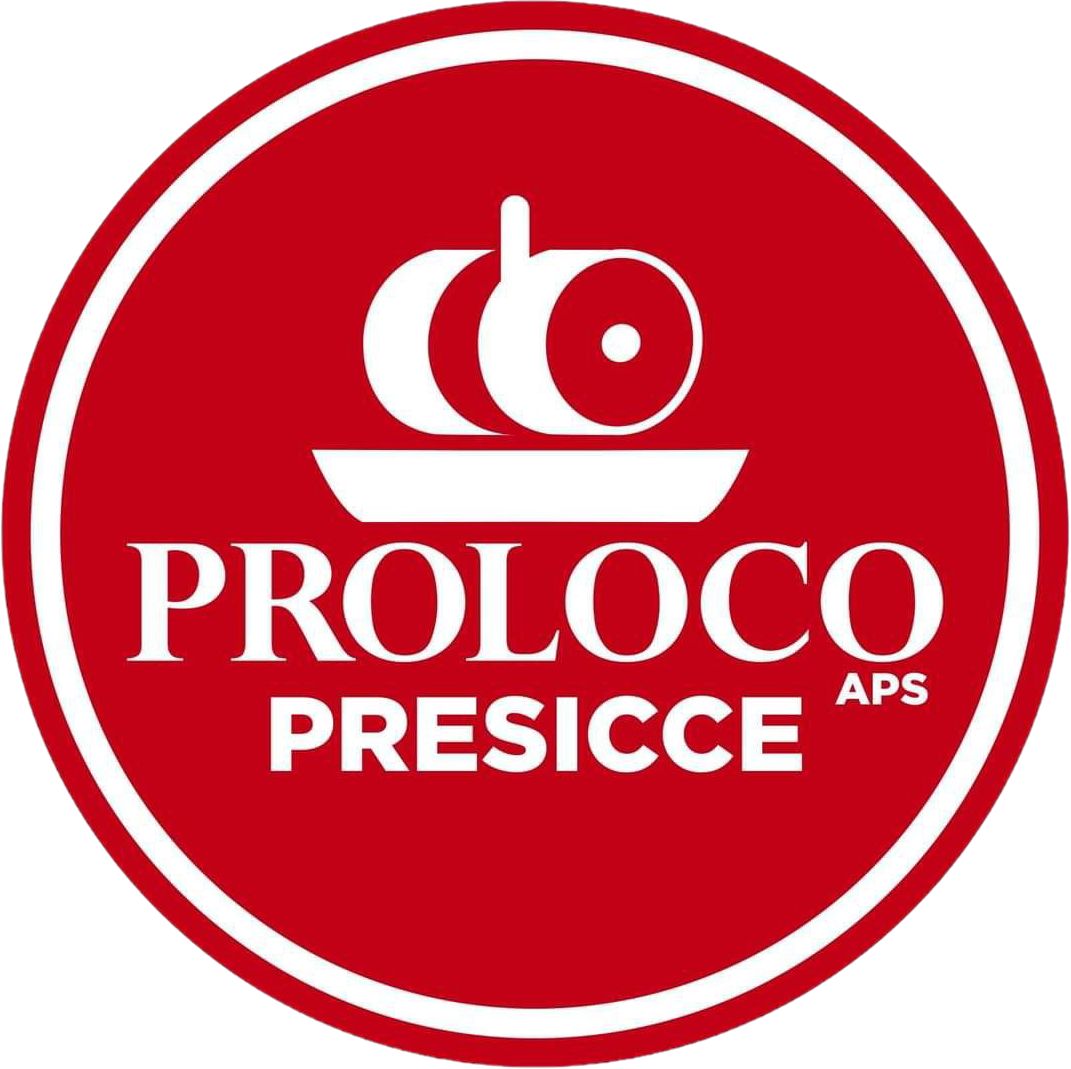 Il logo richiama la macina dei frantoi ipogei, simbolo di PRESICCE